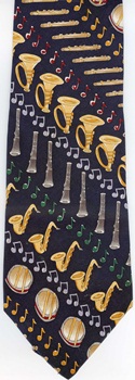 Musical Madness Diagonal Musical Instruments Save the Children TIE