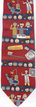 Save the Children tie Pizza Necktie