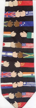 Reaching For Love USA Save the Children tie Necktie
