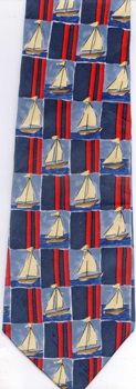 sailboat boxes Save the Children >tie Necktie