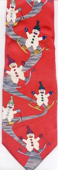 Frosty The Great snowman save the children ties neckwear ties tye tyes neckwears