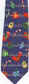 The Christmas Tie Rows Christmas Save the Children tie Necktie