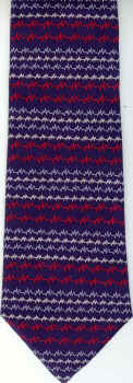 Heartbeat Electrocardiogram Tie