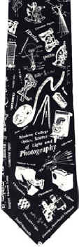 Cameras and other Photographic Equipment and Text Tie
