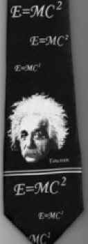 Einstein and text with E=mc2 Pipe and Wild Hair   albert Einstein theory of relativity e equals mc squared tie Necktie ties neckwear ties tye neckwears