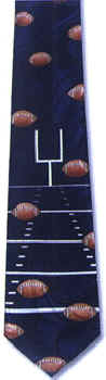 football padding field yeard line pass helmet sports sport gear equipment Necktie tie