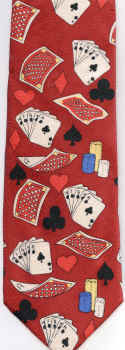 poker hands cards gambling gaming games playing card tie Necktie
