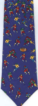football padding field yeard line pass helmet sports sport gear equipment Necktie tie