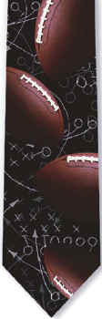 football padding field yeard line pass helmet sports sport gear equipment Necktie tie