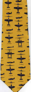 WWII Bombers Tie