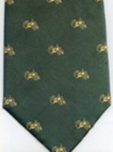 Tractor Repp club tie Fox & Chave  necktie Tie