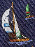 nautical sail boat water transportation Tie necktie