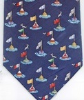 nautical buoys water transportation Tie necktie