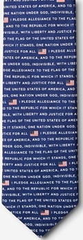 XL extra long Pledge of Allegiance American Flag  American History Tie necktie Tie necktie