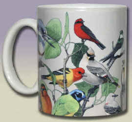 Back Country Birds Ceramic Mug