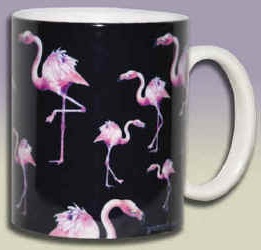 Flamingos Ceramic Mug