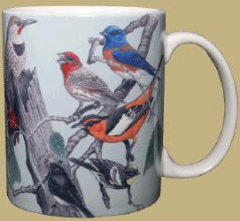 Western Songbird Ceramic Mug