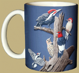Woodpeckers Ceramic Mug