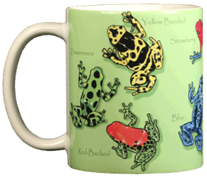 Frogs Of North America Ceramic Mug