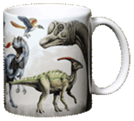 T-Rex Dinosaur Rumble Ceramic Mug