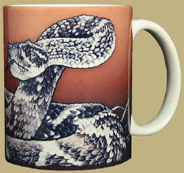Rattlesnake Ceramic Mug