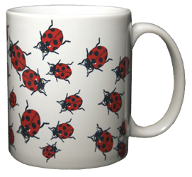 Ladybug beetles Ceramic Mug