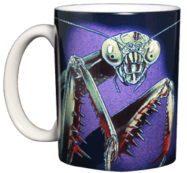Preying Mantis Ceramic Mug