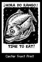 Ray Troll Vicious Fishes PIRAhANA pirana t-shirt
