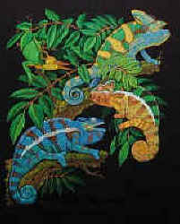 Chameleon lizard t-shirt tshirt tee shirt