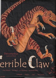 Terrible Claw dinosaurs t-shirt tshirt tee shirt