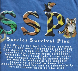 mammal species of the world zoo animals endangered animals t-shirt tshirt tee shirt