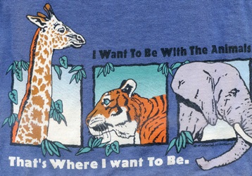 mammal species od the world zoo animals t-shirt tshirt tee shirt