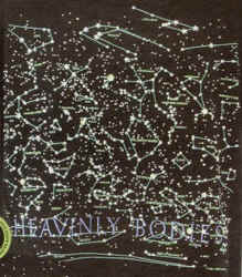 Heavenly Bodies Constellations Astronomy stars with glow in the dark ink cotton  t-shirt