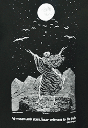 luna goddess dancing stars Ye Moon and Stars bear witness to the truth. John Dryden t-shirt