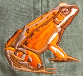 CA Red Legged Frog amphibian hat embroidered cap baseball trucker Embroidered Cap