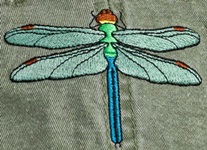 Dragonfly aquatic Insect invertebrate Hat ball hat baseball embroidered cap adjustible trucker