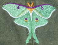 Luna Moth Insect invertebrate Hat ball hat baseball embroidered cap adjustible trucker