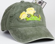 Desert Blooms Prickly Pear Cactus Hat Embroidered Cap