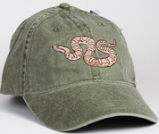 Arizona Ridgenosed Rattlesnake Hat snake Embroidered Cap