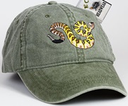 Arizona Ridgenosed Rattlesnake Hat snake Embroidered Cap