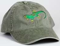 Day Gecko Hat lizard Embroidered Cap