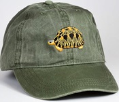 Radiated Tortoise Hat Madagascar tell hicks Embroidered Cap