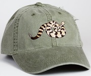 Timber Rattlesnake Hat snake Embroidered Cap