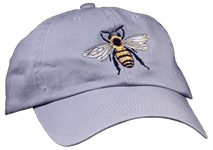Honey Bee Insect invertebrate Hat ball hat baseball embroidered cap adjustible trucker