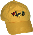 Ladybug beetle Insect invertebrate Hat ball hat baseball embroidered cap adjustible trucker