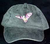 Pallid Bat Hat ball hat embroidered cap adjustible trucker