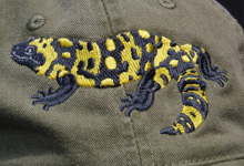 Beaded Lizard Reptile Hat ball hat baseball embroidered cap adjustible trucker