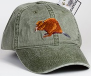 Beaver Hat ball hat embroidered cap adjustible trucker