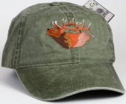 Elk Hat ball hat embroidered cap adjustible trucker