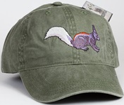 Kaibab Squirrel Hat ball hat embroidered cap adjustible trucker